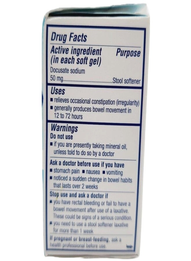 Colace Clear Soft Gels Stool Softener 28 ea ( Pack of 2) - Image 2